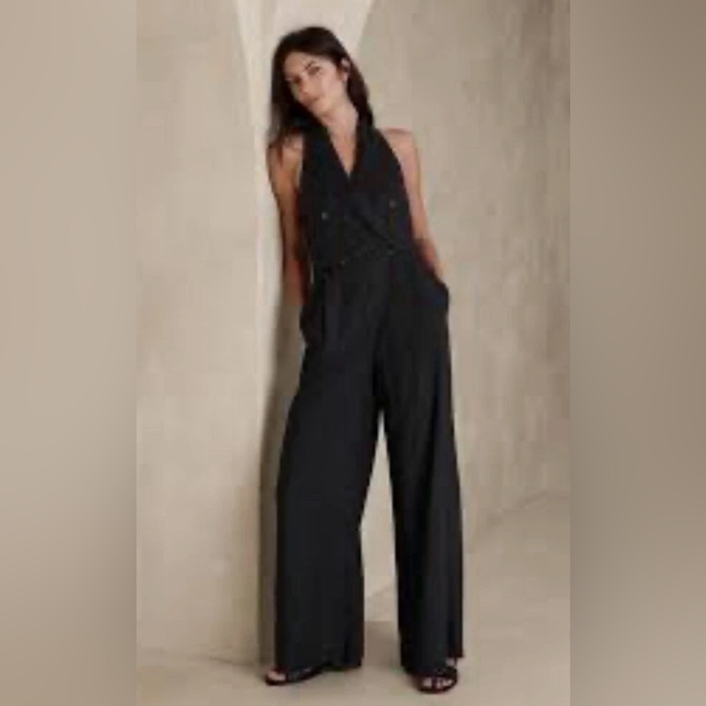 Banana Republic Classic Black Jumpsuit